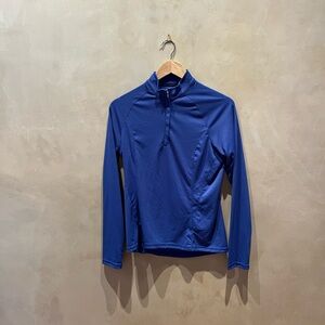 Sunshield blue Quarter Zip Long Sleeve